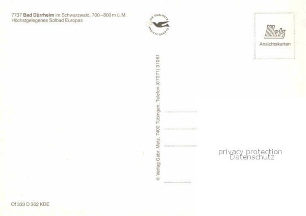 Bad Duerrheim Kurkliniken Sonnenbühl Limberger Espan – Bild 2