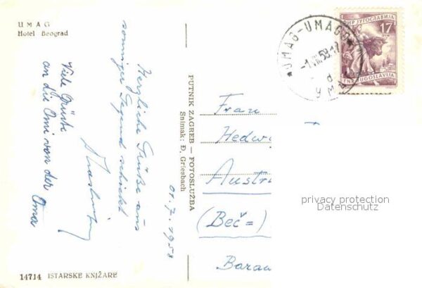 Umag Umago Istrien Hotel Beograd – Bild 2