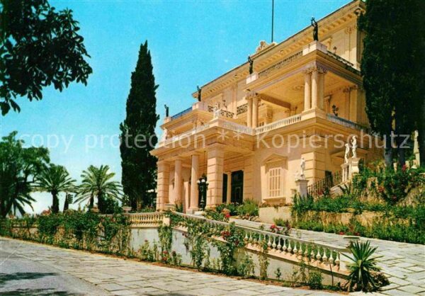 Corfu Korfu Achilleon Der Palast Casino