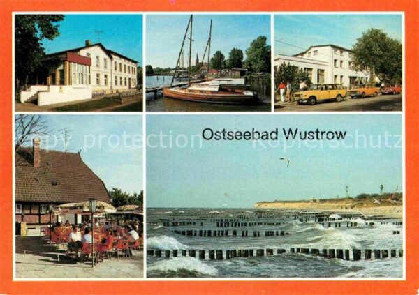 Wustrow Ostseebad FDGB Erholungsheim Helgoland Seglerhafe
