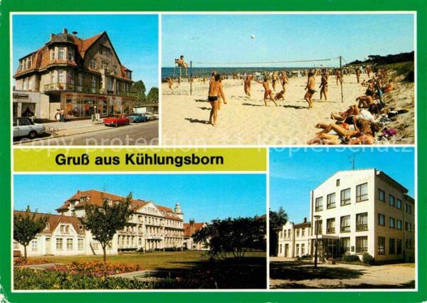 Kuehlungsborn Ostseebad Maxim Gorki Str Standsportplatz West FD