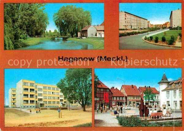 Hagenow Am Mühlteich AWG Neue Heimat Polytechn