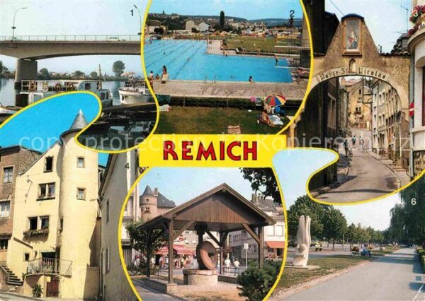 Remich La Moselle Piscines Porte Saint Nicolas