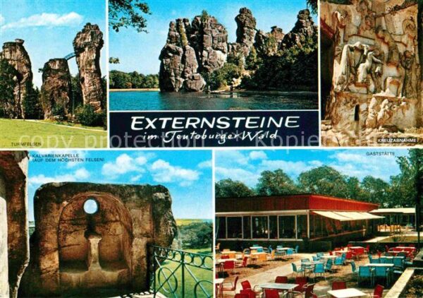 Externsteine Turmfelsen Kreuzabnahme Kalvarienkapell