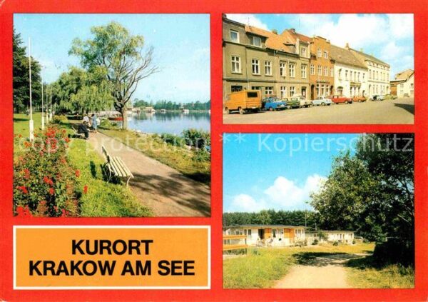 Krakow See Promenade Markt Bungalowsiedlung