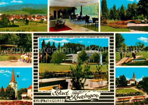 Bad Krozingen Panorama Kur und Thermalbad Park Minigo