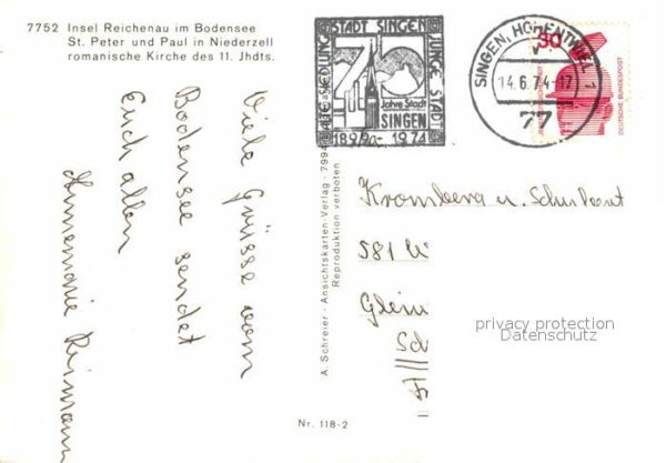 Insel Reichenau St Peter und Paul in Niederzell – Bild 2