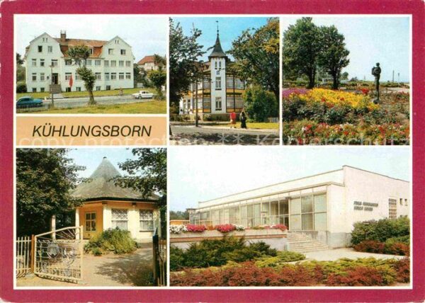 Kuehlungsborn Ostseebad FDGB Erholungsheim Störtebeker Gaststät