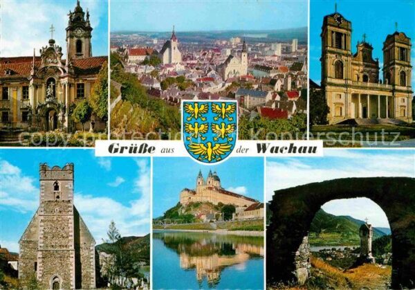 Wachau Oesterreich Dürnstein Krems Göttweig St Michael Mel