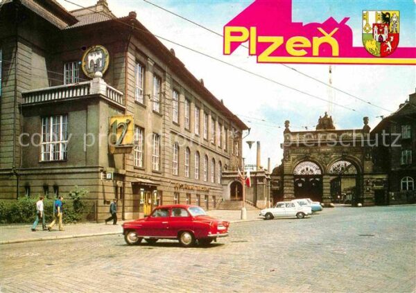 Plzen Pilsen Restaurace Prazdroi a brana pivovaru