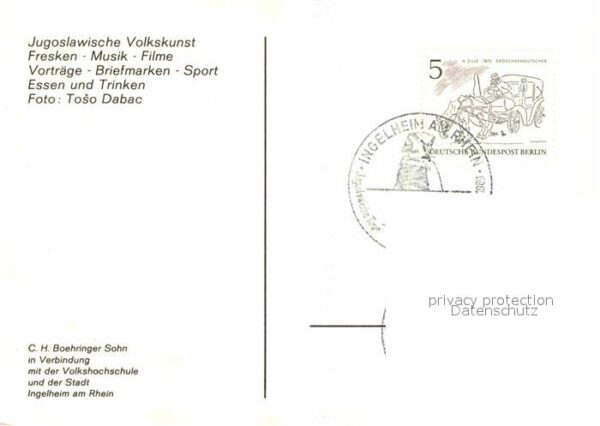 Ingelheim Rhein Jugoslawische Tage – Bild 2