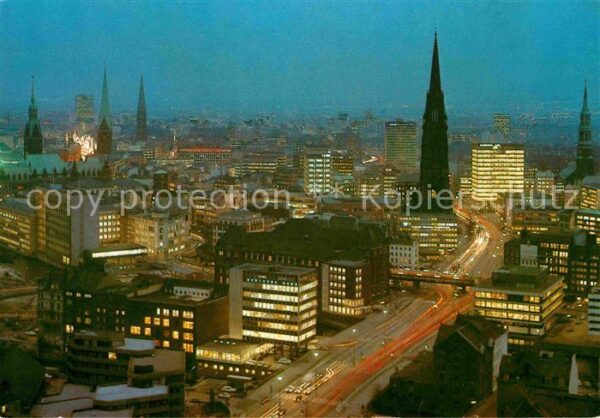 Hamburg Ost West Strasse und City