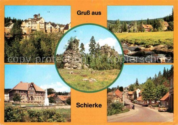 Schierke Harz FDGB Erholungsheim Hermann Duncker An d