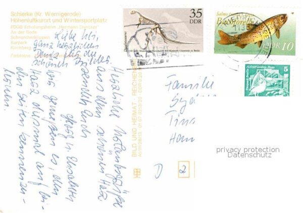 Schierke Harz FDGB Erholungsheim Hermann Duncker An d – Bild 2