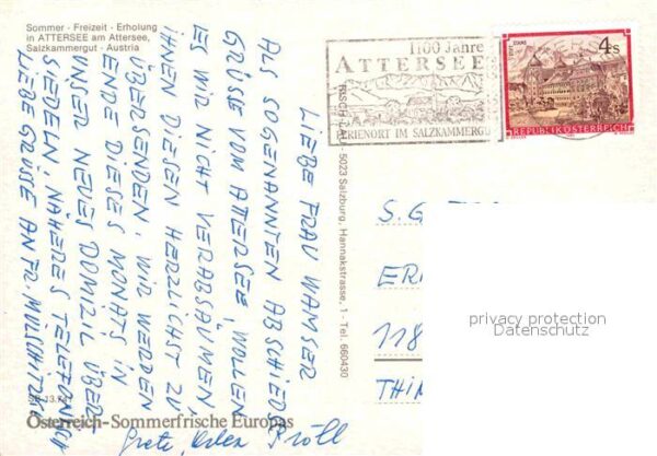 Attersee am Attersee Kirche Bootspartie – Bild 2
