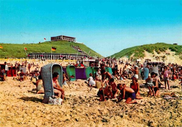 Wijk aan Zee Strand met Hotel t Hoge Duin
