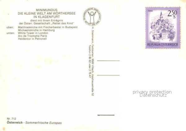 Klagenfurt Woerthersee Minimundus Matthiaskirche Budapest Mich – Bild 2
