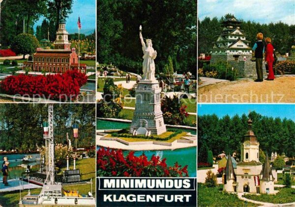 Klagenfurt Woerthersee Minimundus Independence Hall PA Freihei