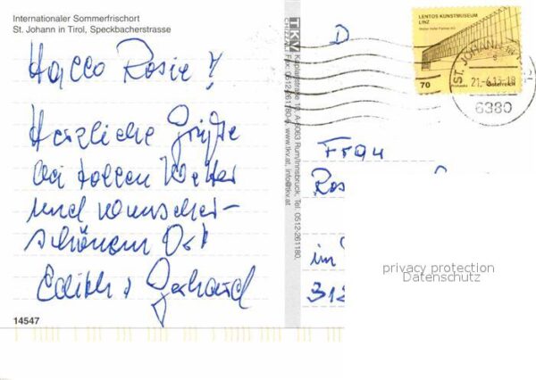 St Johann Tirol Speckbacherstrasse – Bild 2