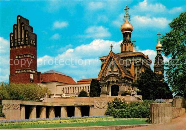 Darmstadt Russische Kapelle mit Hochzeitsturm