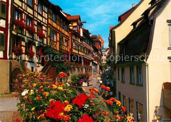 Meersburg Bodensee Fachwerkhäuser Steigstrasse