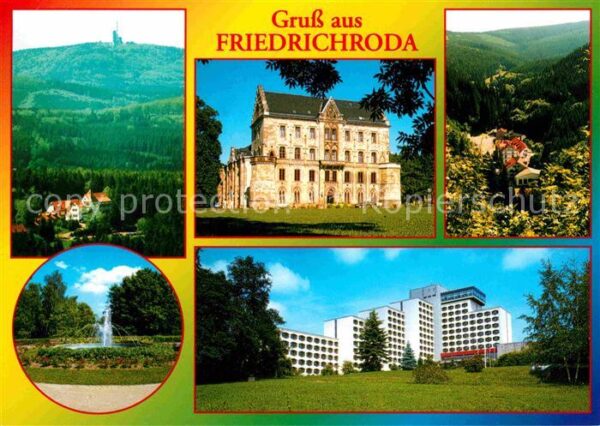 Friedrichroda Spiessberghaus Gr Inselsberg Schloss Re