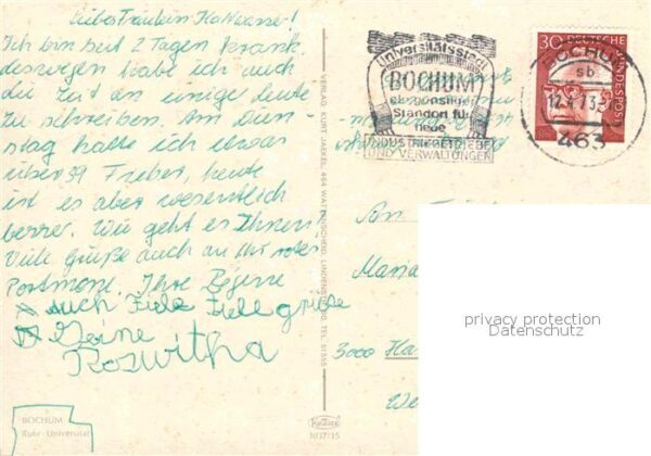 Bochum Ruhr Universität – Bild 2