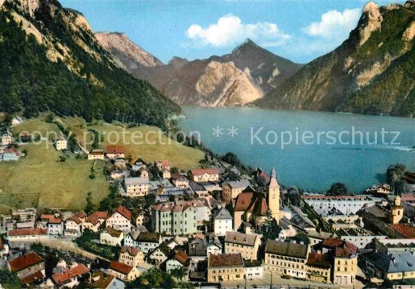 Ebensee Oberoesterreich Panorama