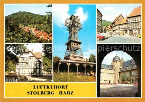 Stolberg Harz Rittergasse Josephskreuz Markt Jugendhe
