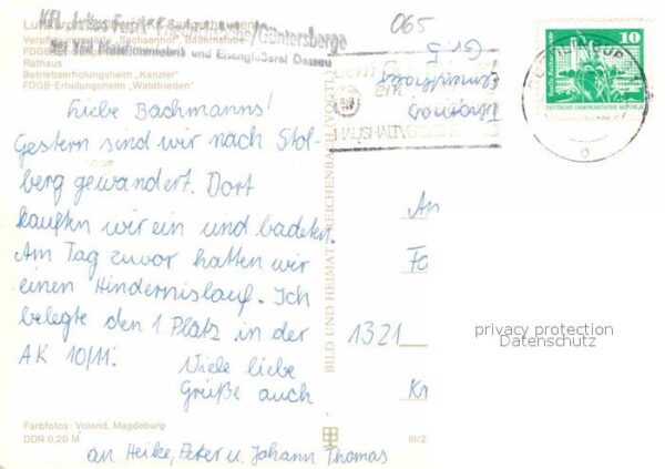Stolberg Harz Sachsenhof Bauernstube FDGB Erholungshe – Bild 2