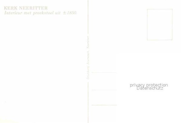Neeritter Kerk Neeritter Interieur met preekstoel – Bild 2