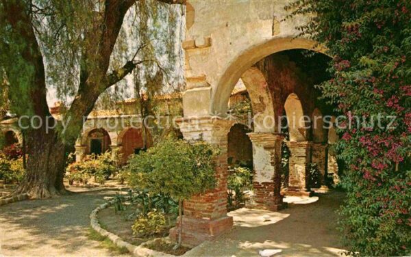 San Juan Capistrano Mission founded 18th century