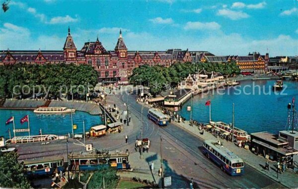 Amsterdam Niederlande Centraal Station Zentralbahnhof