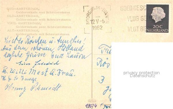 Oud Amsterdam Geldersekade met Schreierstoren – Bild 2