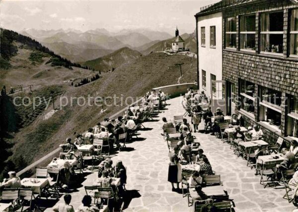 Rottach-Egern Wallbergbahn Berggastst?tte Sonnenterra