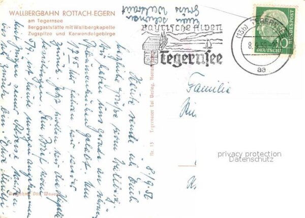 Rottach-Egern Wallbergbahn Berggastst?tte Sonnenterra – Bild 2