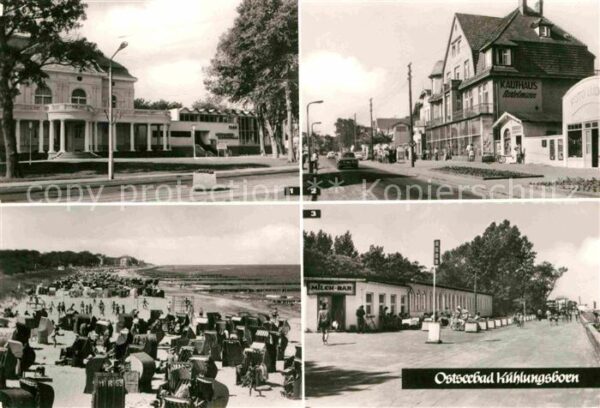 Kuehlungsborn Ostseebad Meerwasserschwimmhalle Maxim Gorki Stra