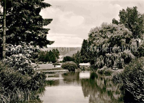 Bad Pyrmont Malerwinkel im Kurpark