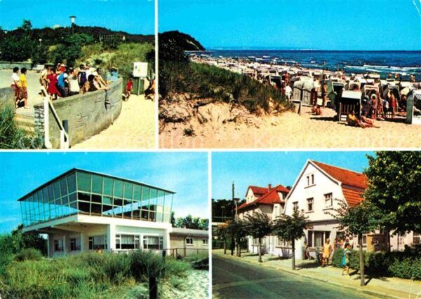 Baabe Ostseebad Ruegen Rondell Strand HOG Inselparadies FDGB E