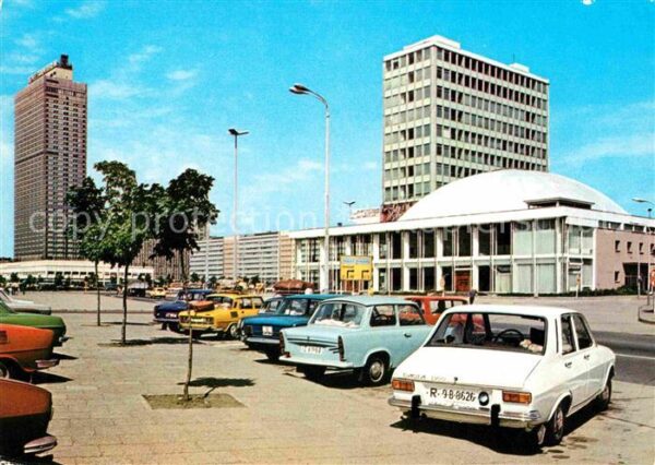 Berlin Alexanderplatz Hauptstadt der DDR