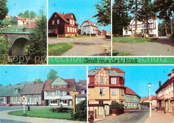 Tanne Harz Brücke Ferienheime FDGB Erholungsheim B