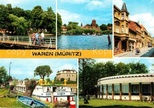 Waren Mueritz Kietzbr?cke Altstadt Lange Strasse MS F
