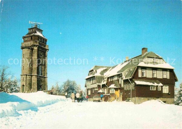 Wildenthal Eibenstock Auf dem Auersberg Gastst?tte Aussichtst