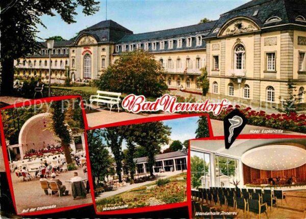Bad Nenndorf Hotel Esplanade Wandelhalle Konzertpavi