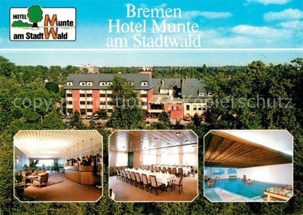 Bremen Hotel Munte am Stadtwald Restaurant Hal