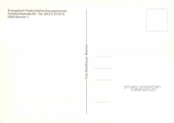 Bremen Ev Freikirchliche Kreuzgemeinde Kirche – Bild 2