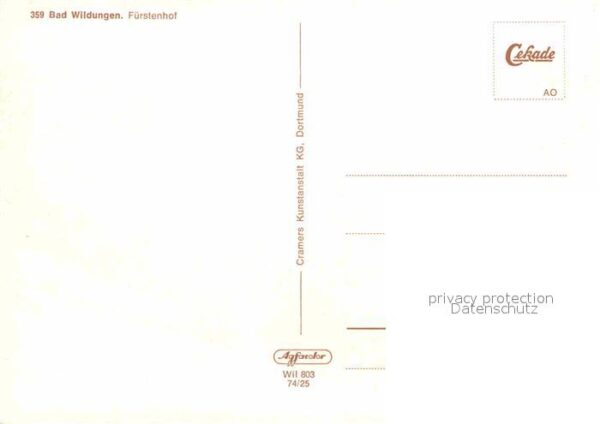 Bad Wildungen Fürstenhof – Bild 2
