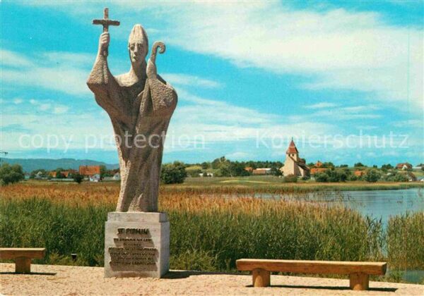 Insel Reichenau St Pirminsdenkmal St Georgskirche