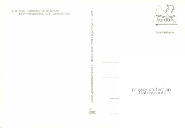 Insel Reichenau St Pirminsdenkmal St Georgskirche – Bild 2