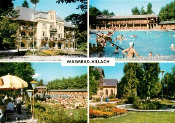 Warmbad Villach Hotel Freibad Schwimmbad Restaurant Par